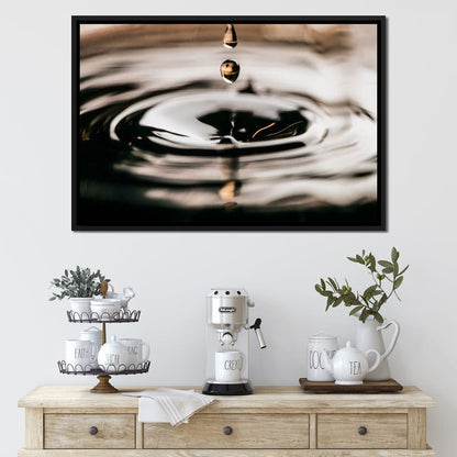 Drop Canvas Wall Art