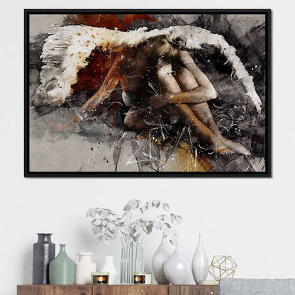 Broken Angel Canvas Wall Art
