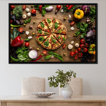 Pizza Night Canvas Wall Art