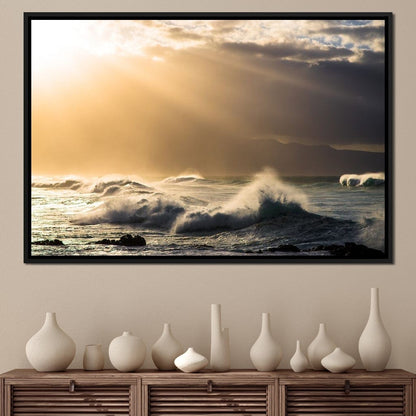 Light in Darkness Canvas Wall Art