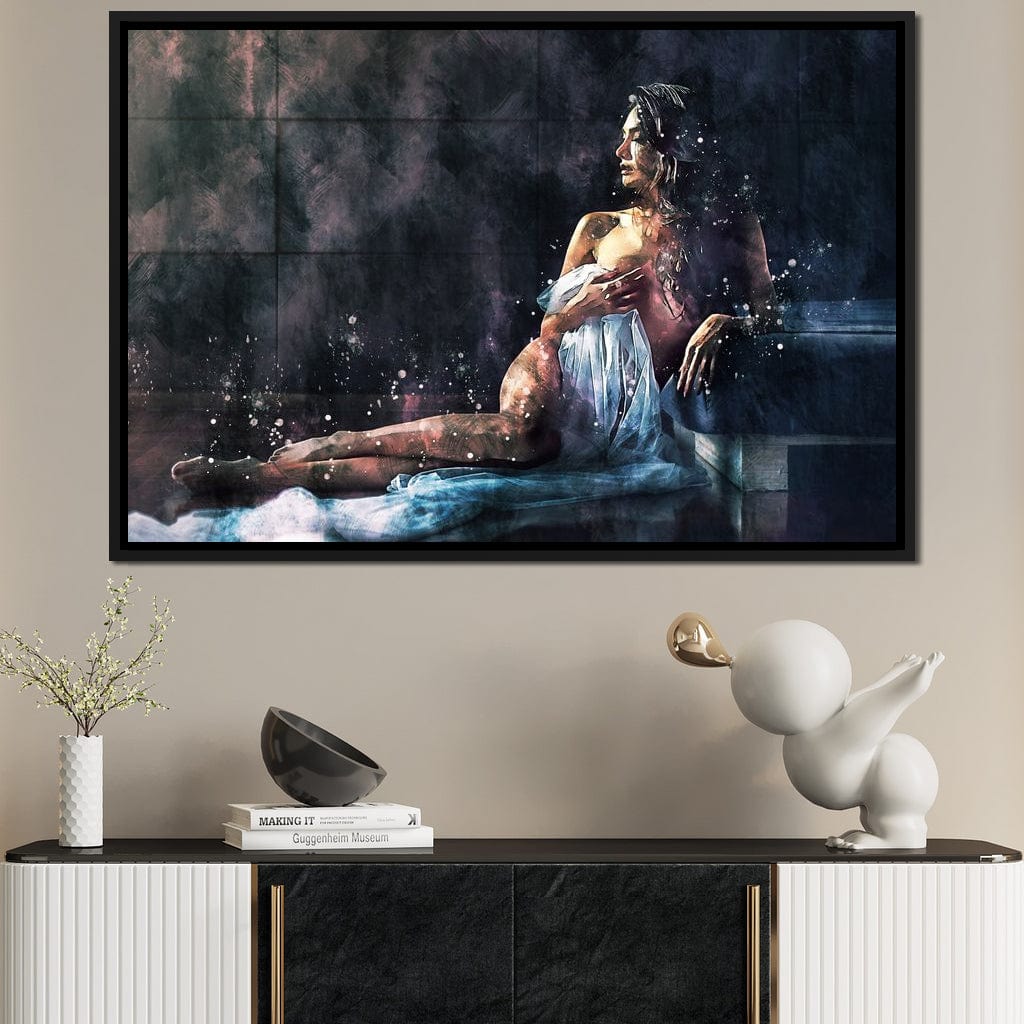 Beautiful Woman - Mateo Canvas Wall Art