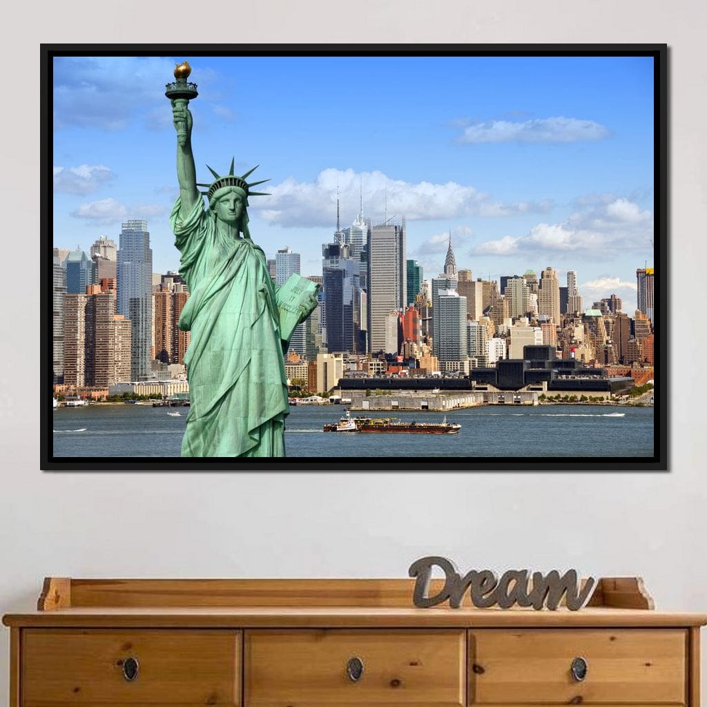 The New York City Skyline Canvas Wall Art