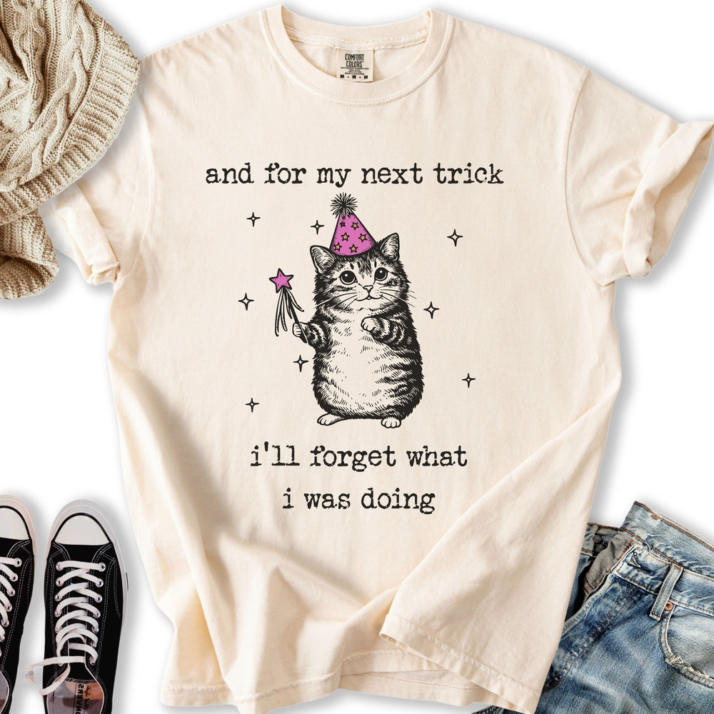 Forgetful Cat Relaxed Tee