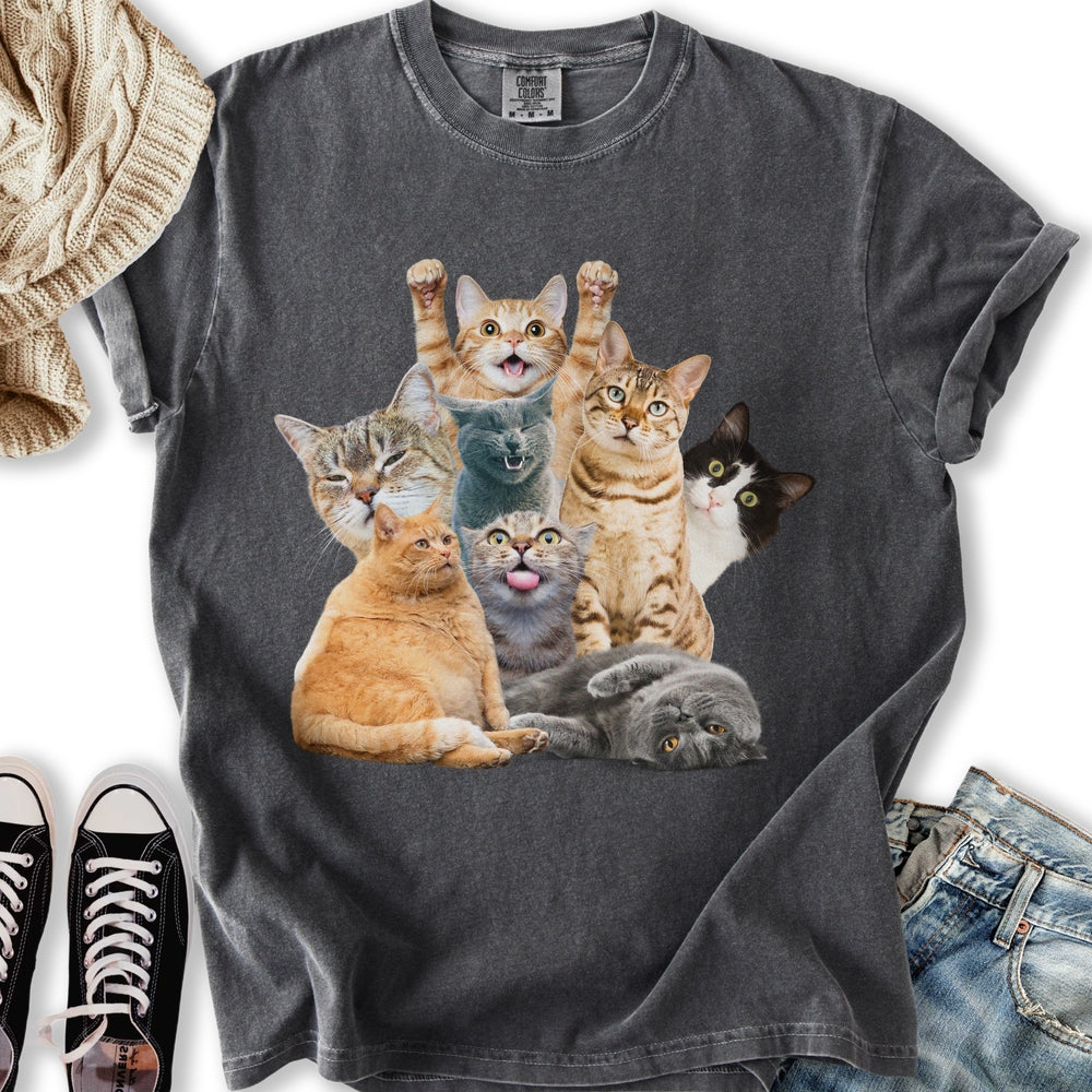 Crazy Cats Relaxed Tee