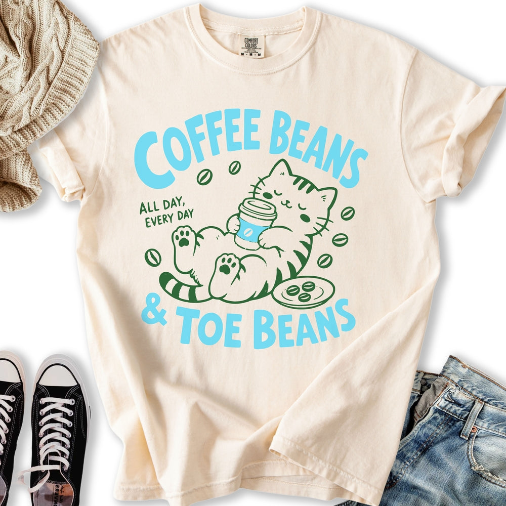 Coffee Beans Toe Beans Relaxed Tee