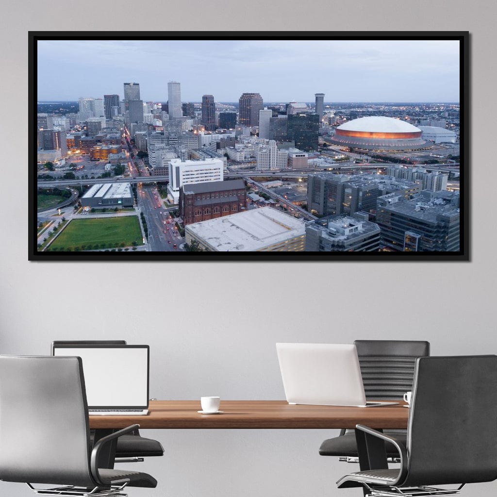 New Orleans Skyline Canvas Wall Art