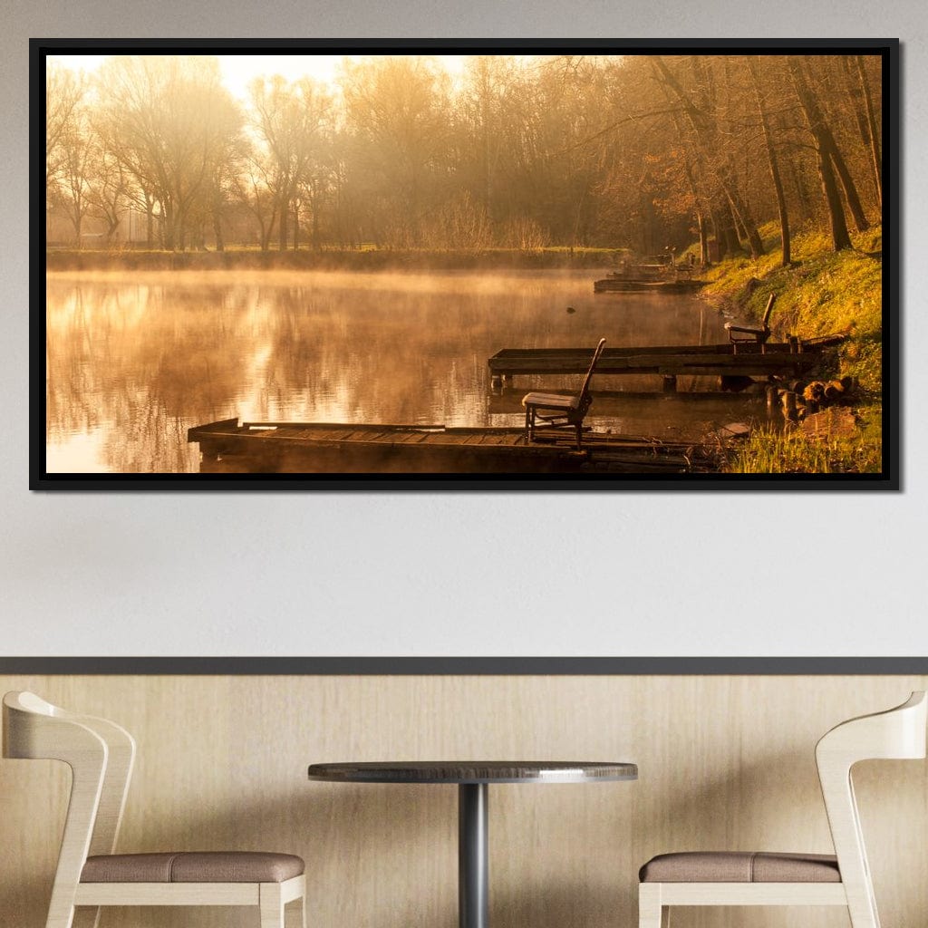 Relaxing Lake Canvas Wall Art