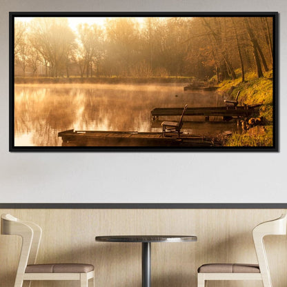 Relaxing Lake Canvas Wall Art