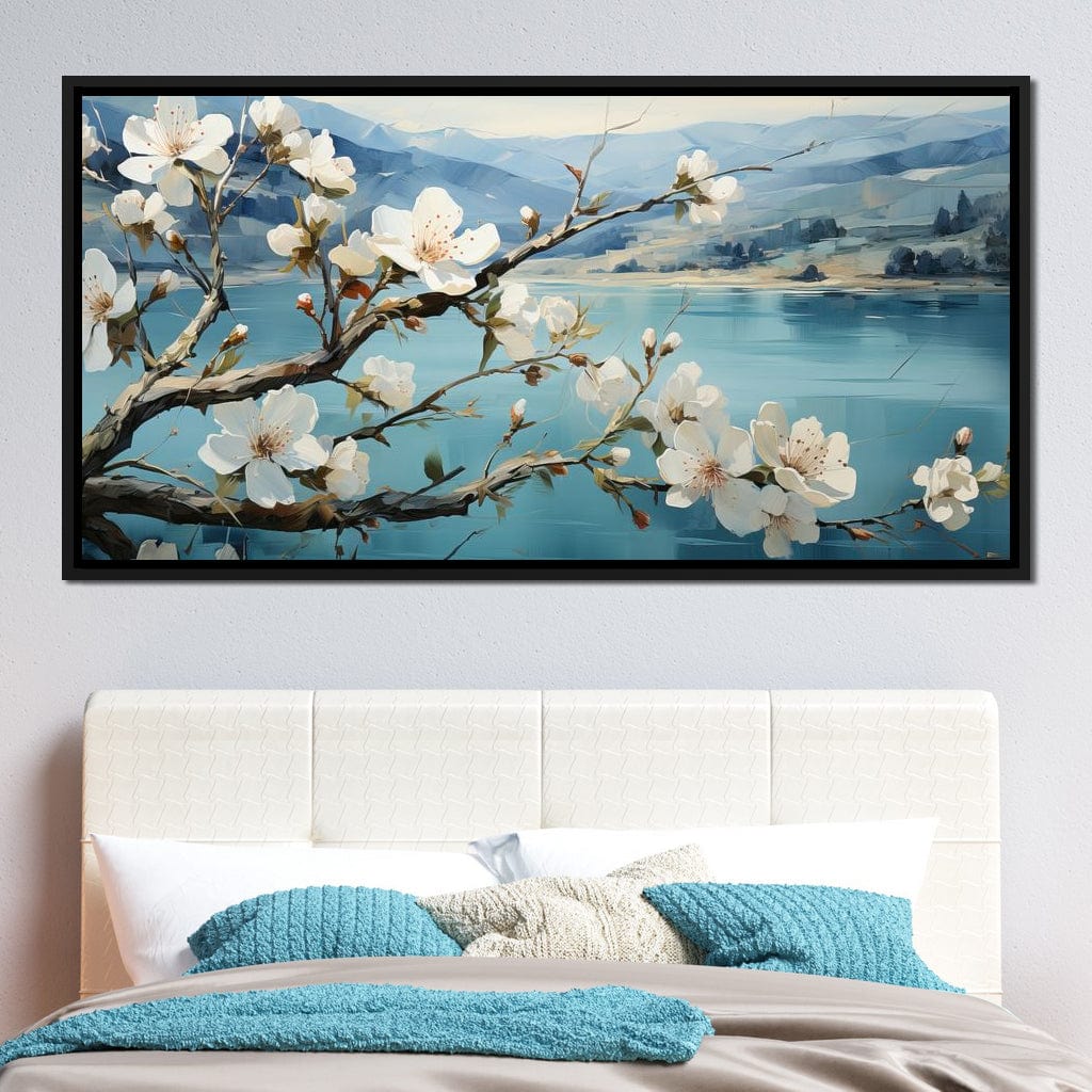 Blooming Almond Tree 1 Canvas Wall Art