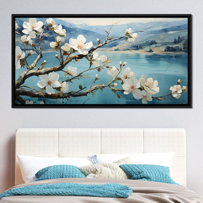 Blooming Almond Tree 1 Canvas Wall Art