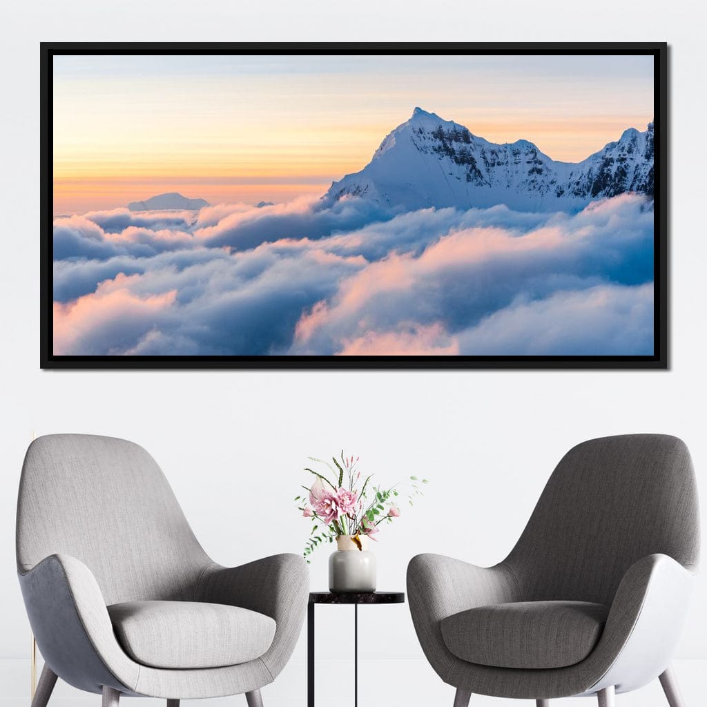 Above the Clouds Canvas Wall Art