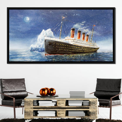 Titanic Canvas Wall Art