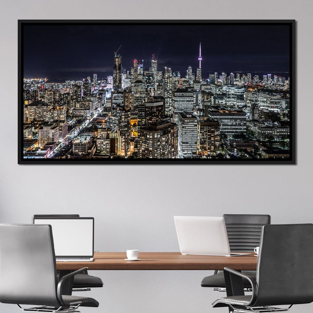 Toronto Skyline Canvas Wall Art