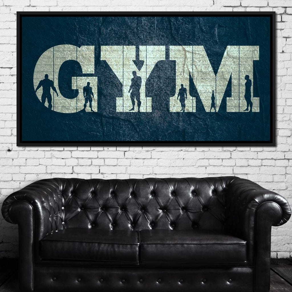 Gym Canvas Wall Art