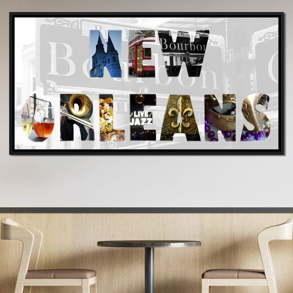 New Orleans Display Canvas Wall Art