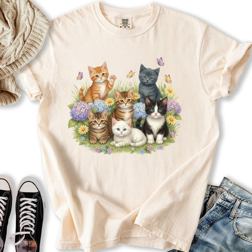 Vintage Kittens Relaxed Tee