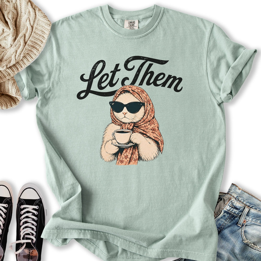 Let Them Cat Relaxed Tee