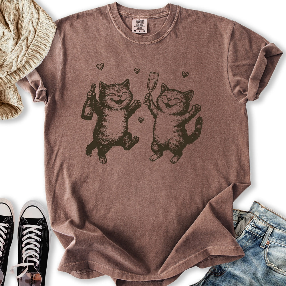 Cat Bubbles Relaxed Tee