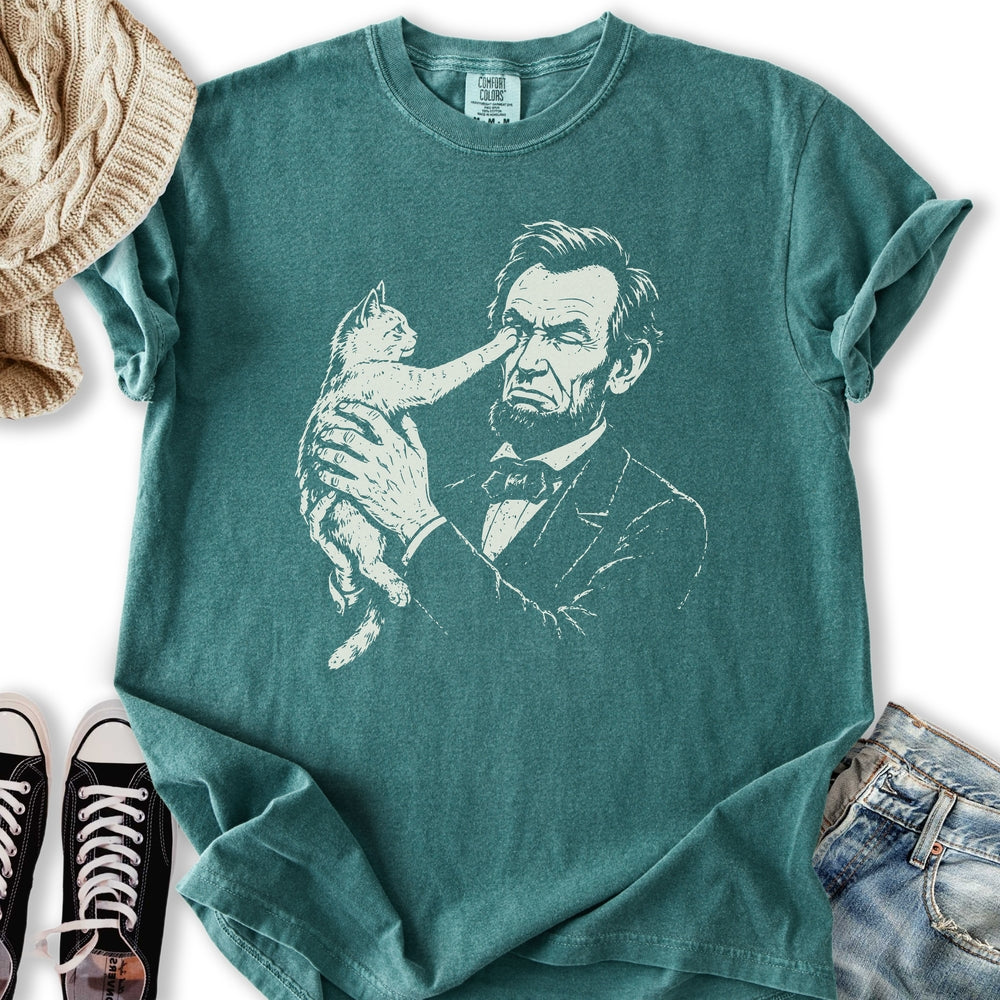 Lincoln Cat Pat Relaxed Tee