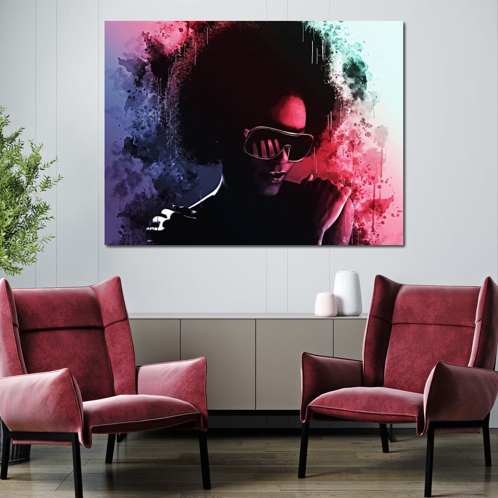 Those Disco Nights Canvas Wall Art