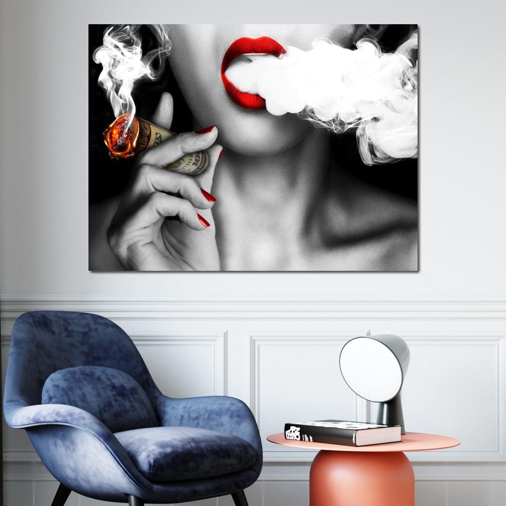 Hustle Never Sleeps Canvas Wall Art