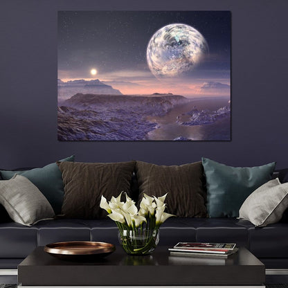 Dust of Chaos Canvas Wall Art