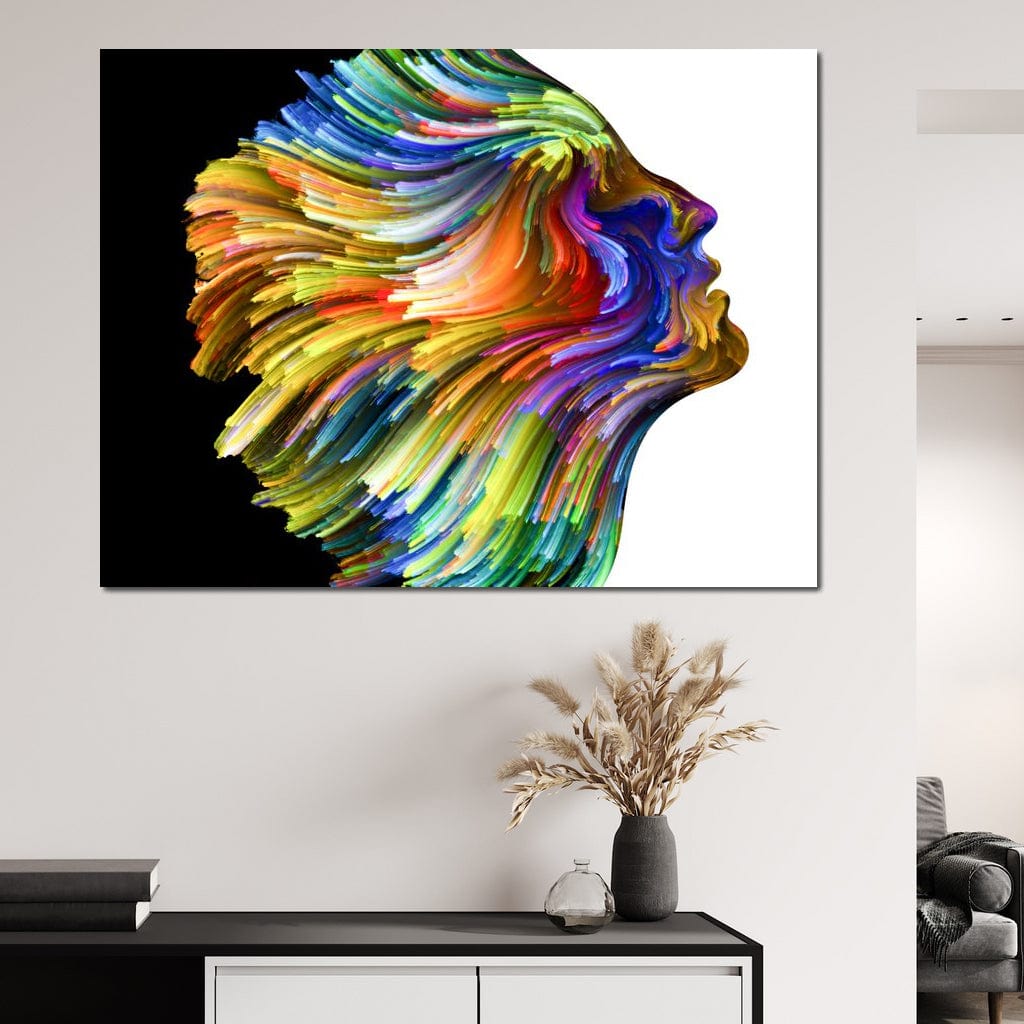 Color Imagination Canvas Wall Art