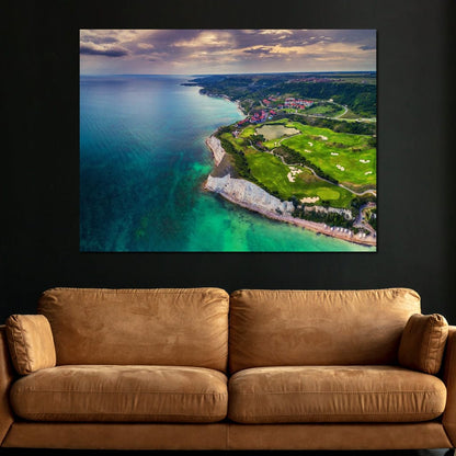 Enchanting Golf Course Canvas Wall Art