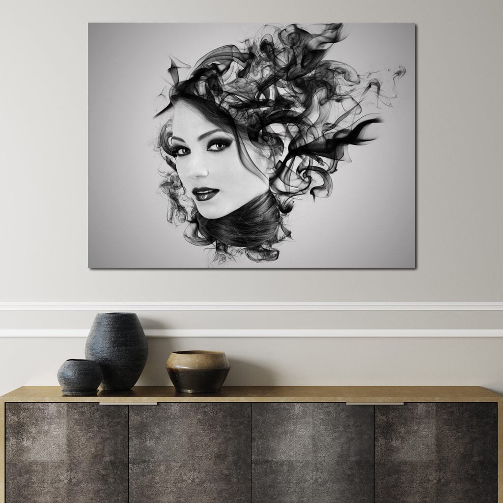 The Smoke Collection 03 Canvas Wall Art