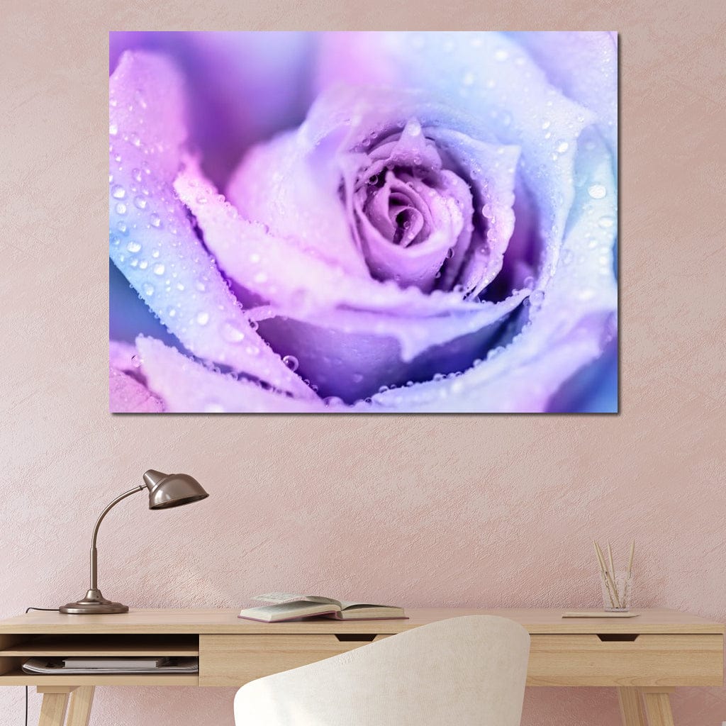 Winter Rose Canvas Wall Art