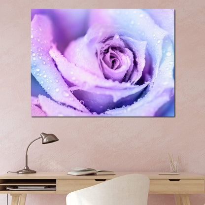 Winter Rose Canvas Wall Art
