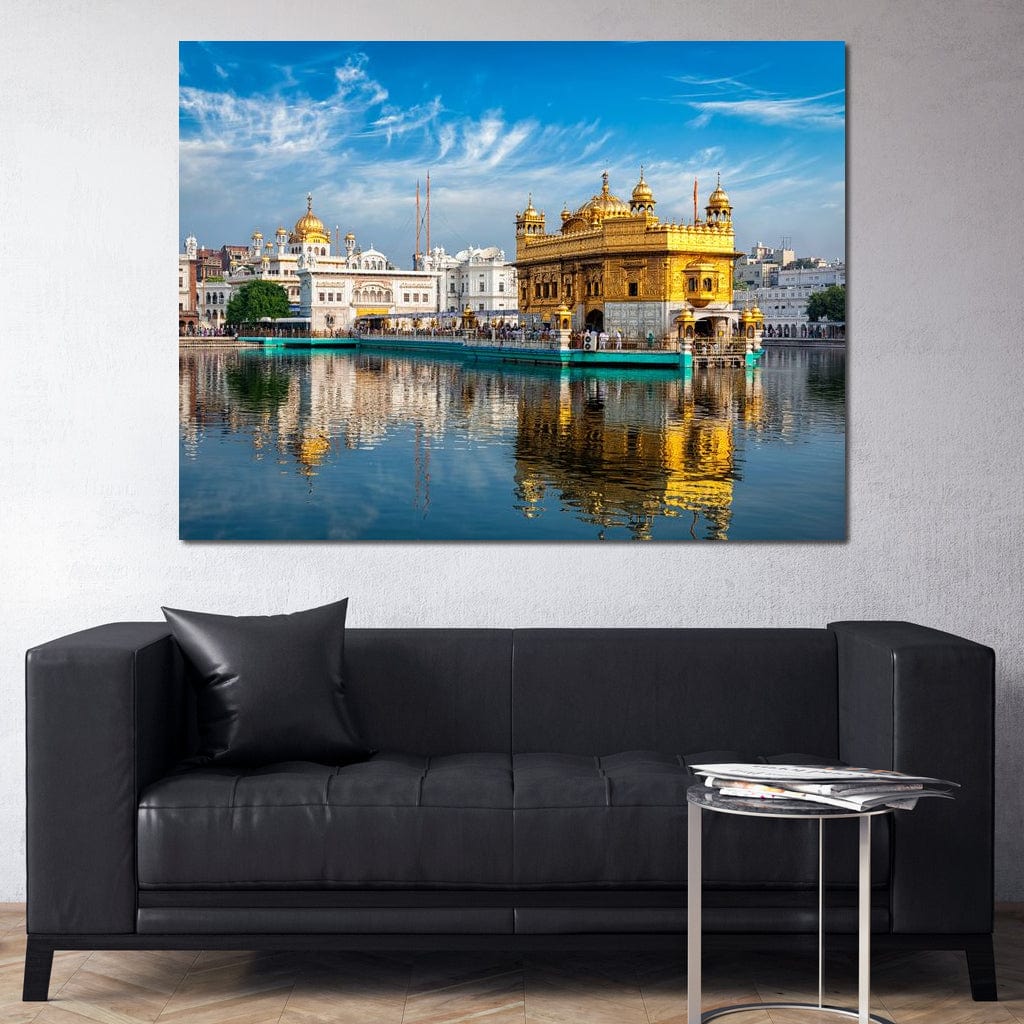 Golden Temple Amritsar Canvas Wall Art