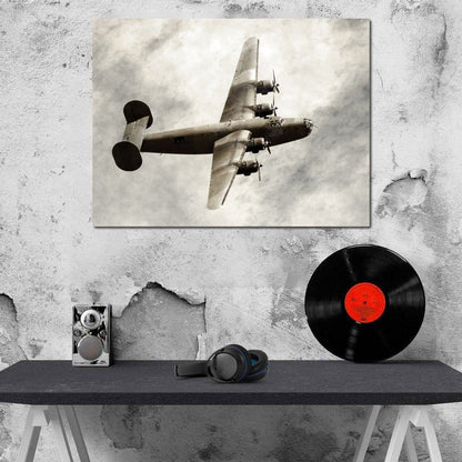 B-24 Bomber Canvas Wall Art