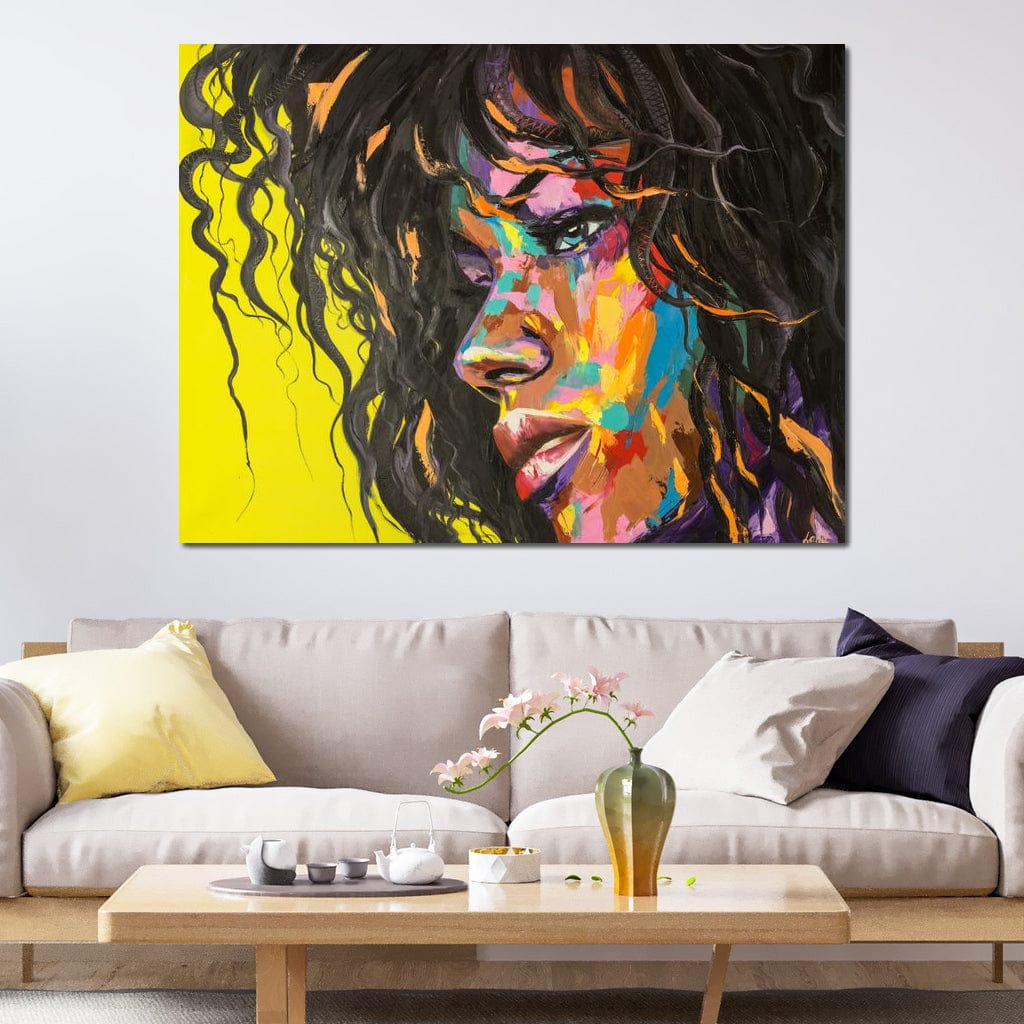Christina Portrait Canvas Wall Art