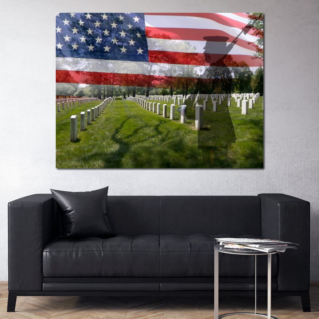 Arlington National Cemetery Canvas Wall Art