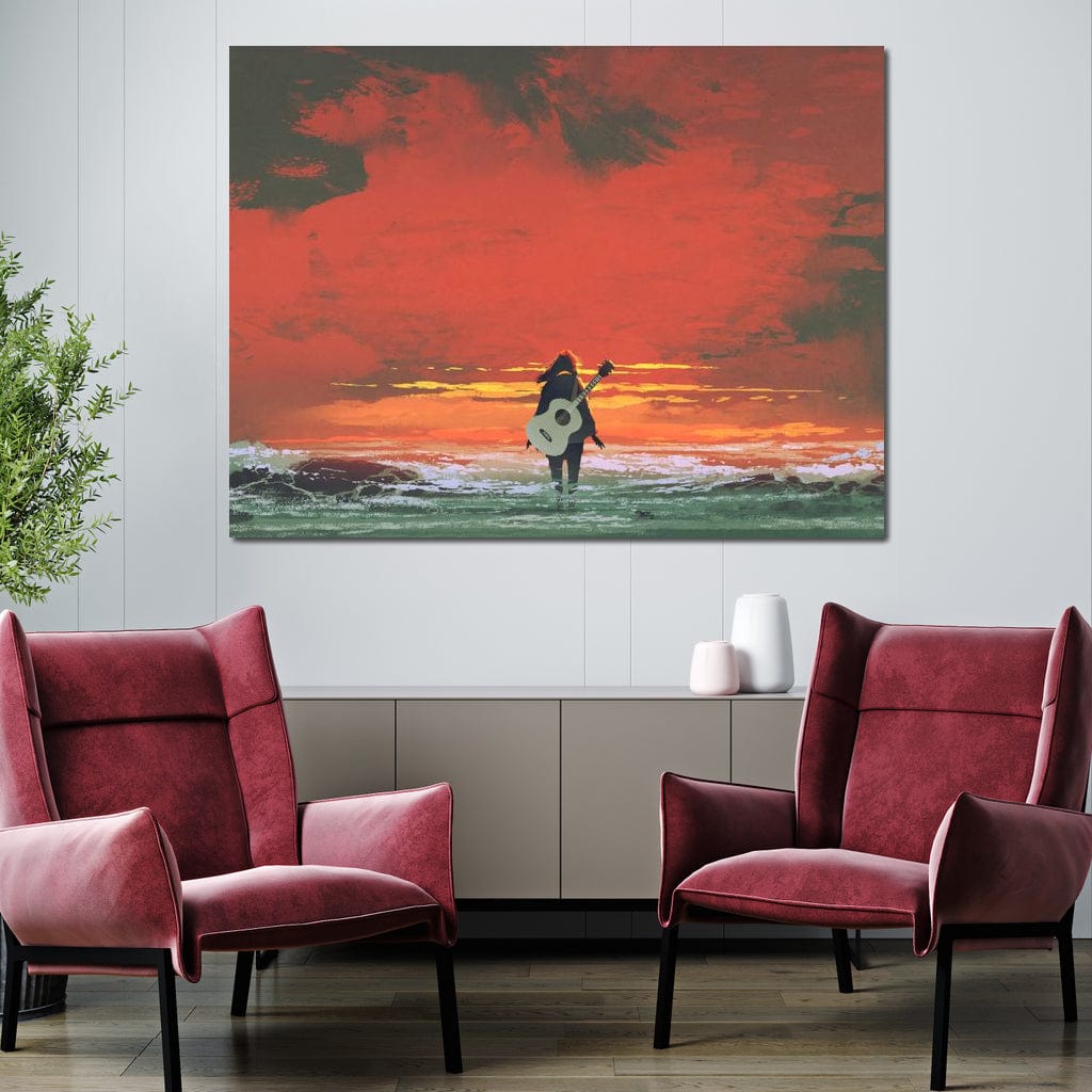 Looking for Inspiration Canvas Wall Art
