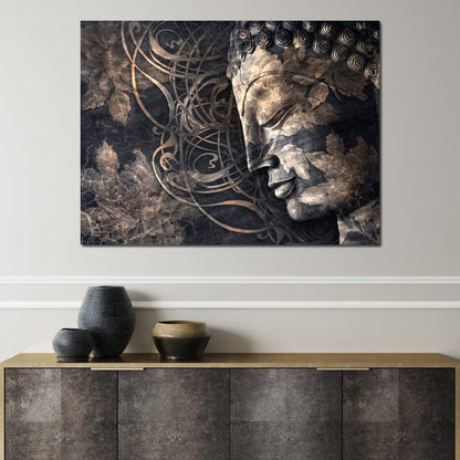 Heavenly Buddha Canvas Wall Art