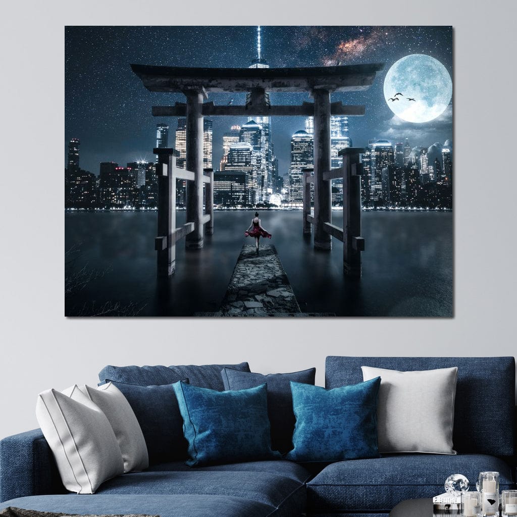 A Gate of New Hope Canvas Wall Art
