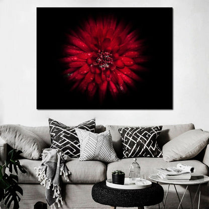 Backyard Flowers 45 Canvas Wall Art
