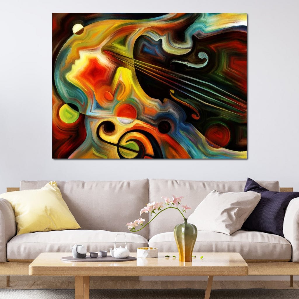 Violin Mind Canvas Wall Art