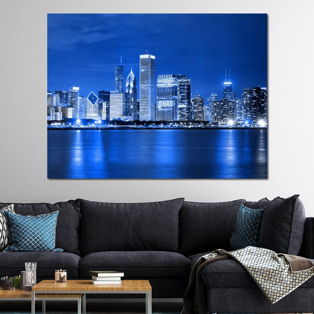 Chicago Skyline Canvas Wall Art