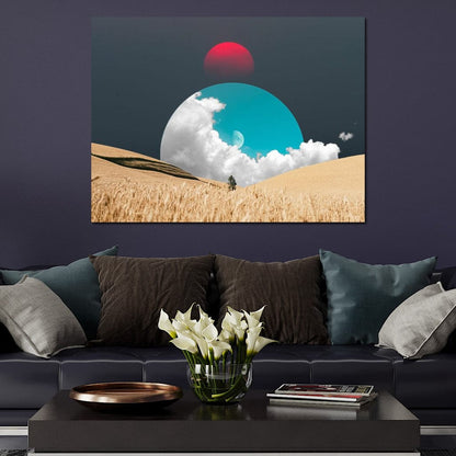 Rising Sun Canvas Wall Art