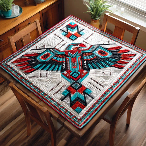 Eagle Flight Quilted Table Topper