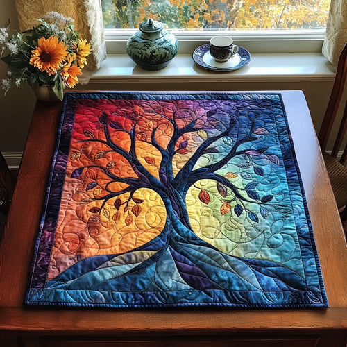 Earthbound Spirit Quilted Table Topper