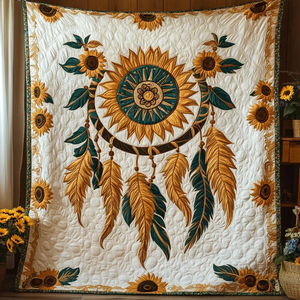 Earthlight Dreamcatcher Quilt Blanket