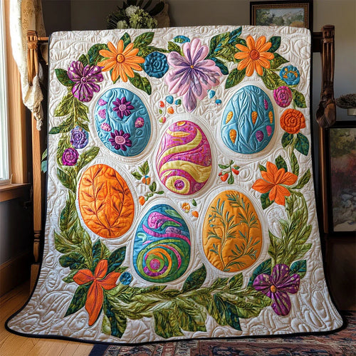 Easter Egg Quilt Blanket