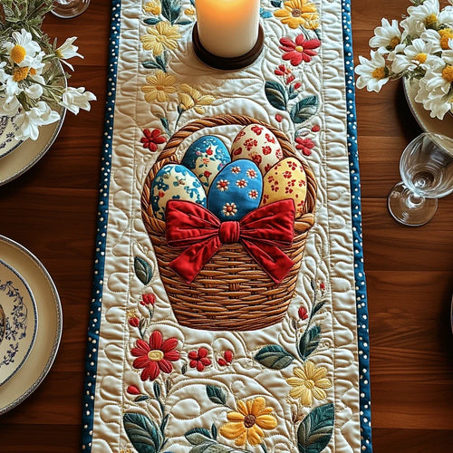 Easter Magic Quilted Table Runner