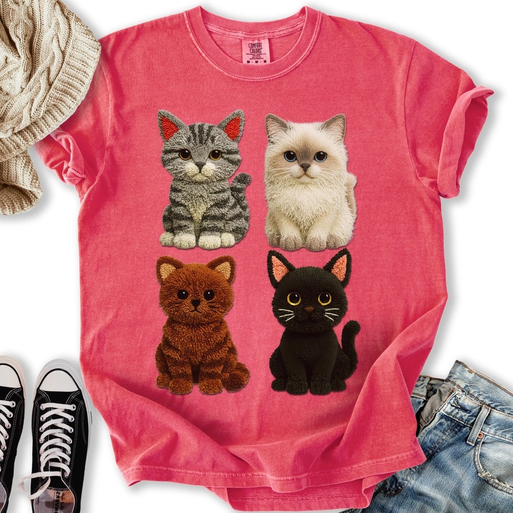 Yarn Art Cats Relaxed Tee