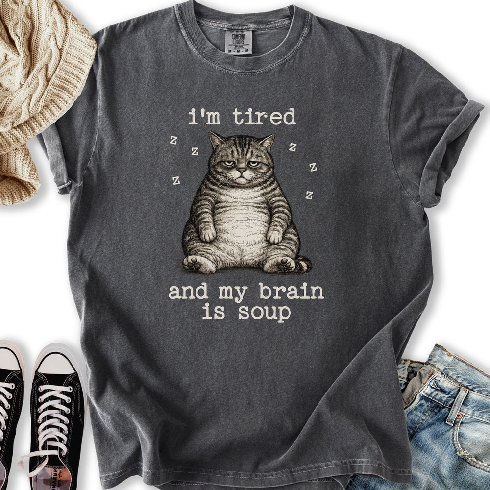 I'm Tired Cat Relaxed Tee