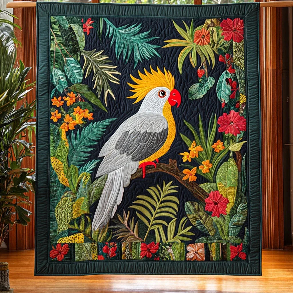Echo Bloom Quilt Blanket